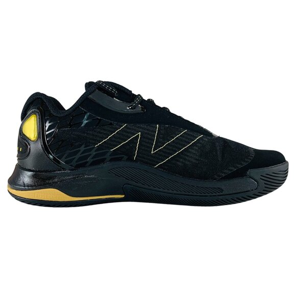 New Balance KAWHI 4 Black Gold Men's Basketball Shoes BBKLSWG4 - Picture 2 of 11